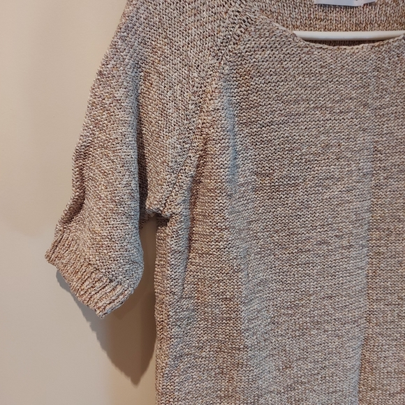 ❣️Ladies Alfred Sung Cotton Blend Knit Sweater short sleve size M (#675) - Picture 4 of 7